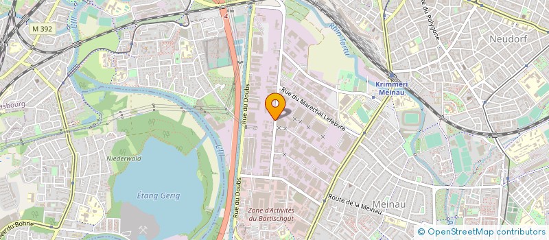 localisation de l'entreprise SARL ZEKRI ET FILS INTER MED à STRASBOURG