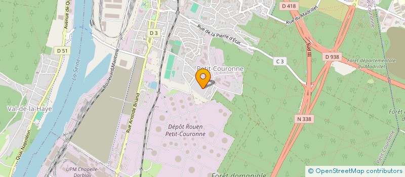 localisation de l'entreprise SARL ZEN-RENOV-NORMANDIE  PETIT-COURONNE