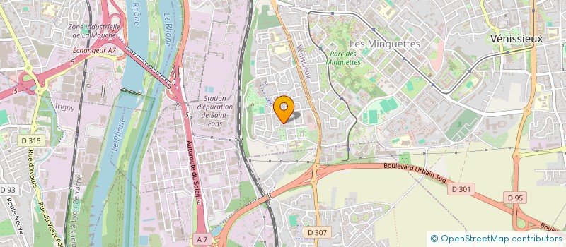 localisation de l'entreprise SARL ZENGIN  SAINT-FONS