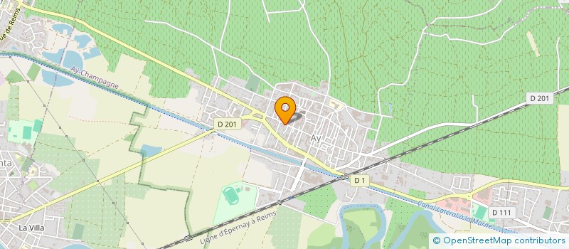 localisation de l'entreprise SARL ZENITH à AY-CHAMPAGNE