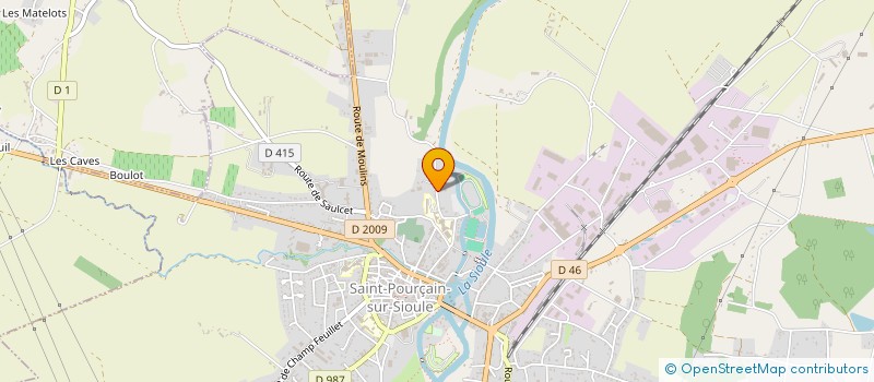 localisation de l'entreprise SARL ZENITH à SAINT-POURCAIN-SUR-SIOULE