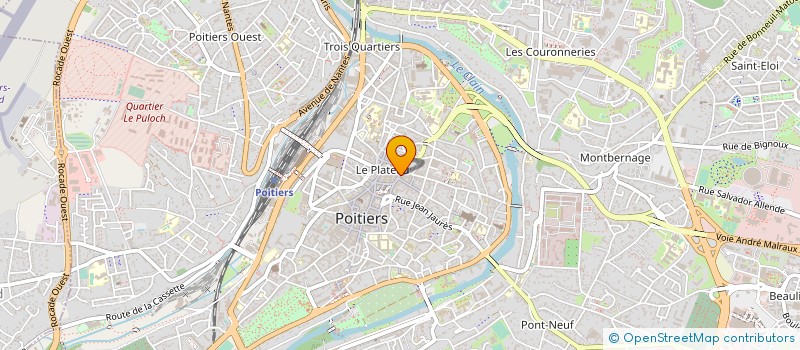 localisation de l'entreprise SARL ZENOBIE à POITIERS