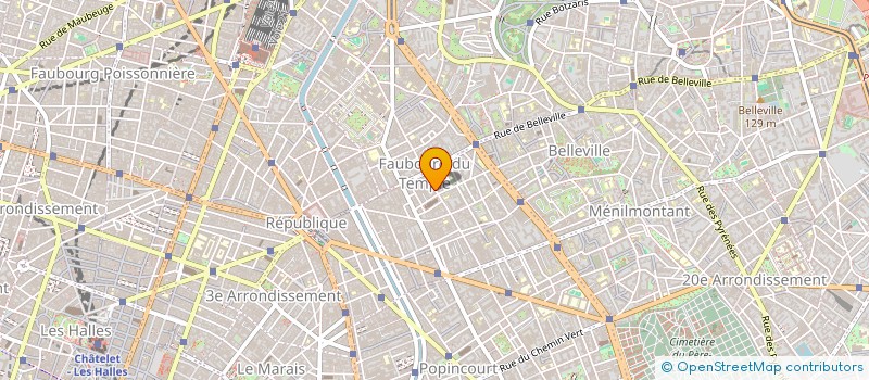 localisation de l'entreprise SARL ZERIN  PARIS