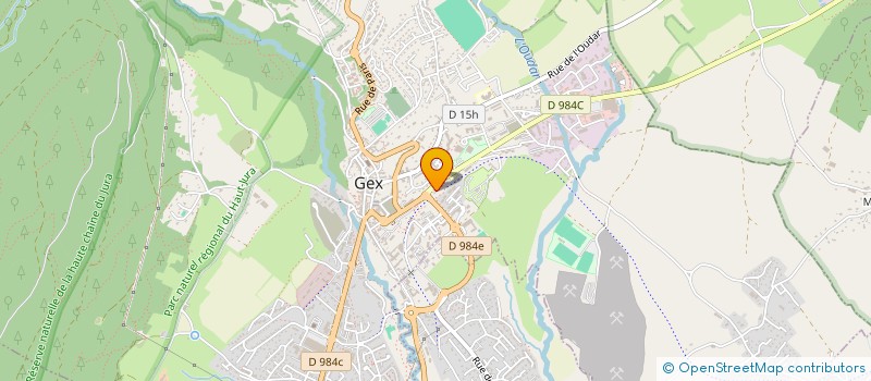 localisation de l'entreprise SARL ZEURO  GEX