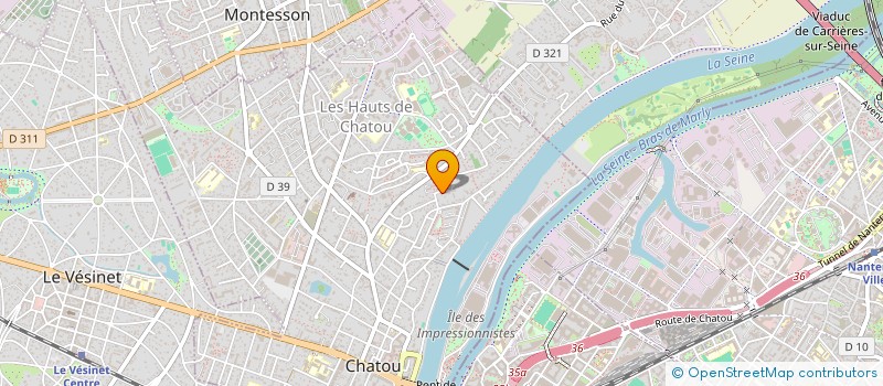 localisation de l'entreprise SARL ZFNL  CHATOU