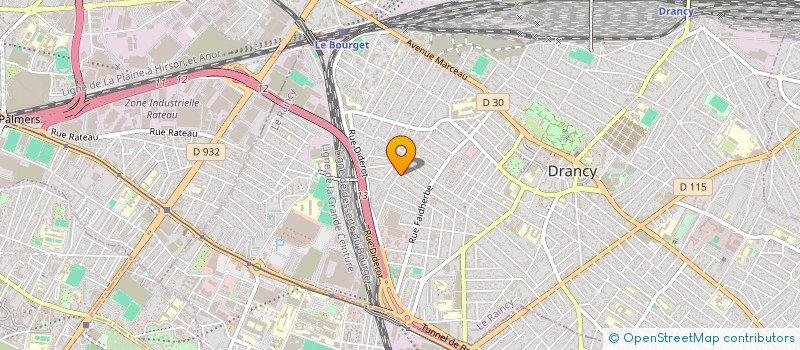 localisation de l'entreprise SARL ZH à DRANCY