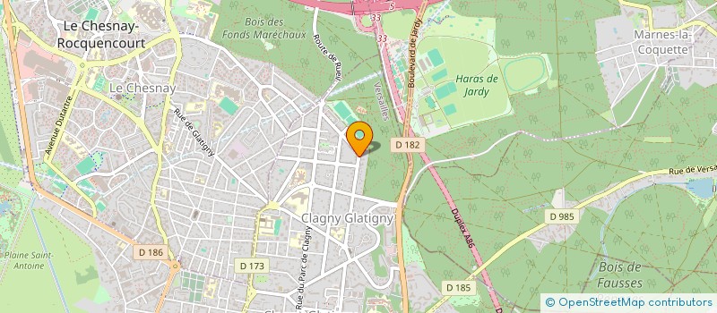 localisation de l'entreprise SARL ZI PETITE MOTTE à VERSAILLES