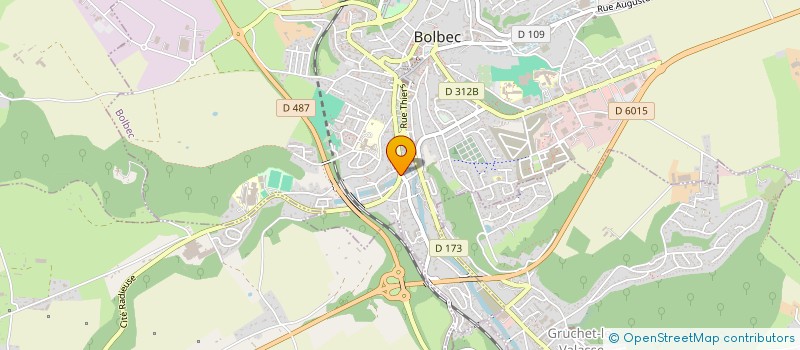 localisation de l'entreprise SARL ZIANE à BOLBEC