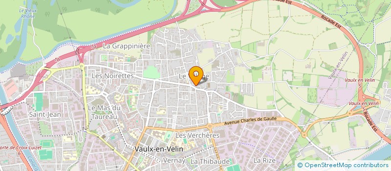 localisation de l'entreprise SARL ZIFA  VAULX-EN-VELIN