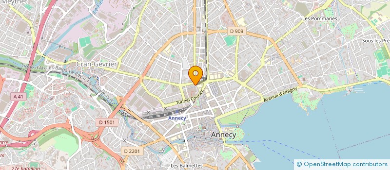 localisation de l'entreprise SARL ZIG ET PUCE à ANNECY