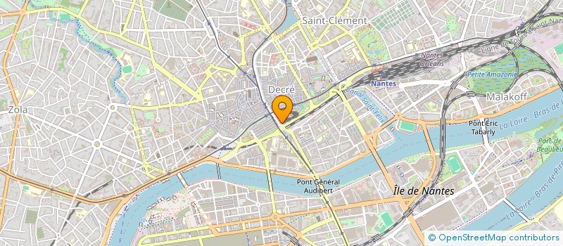localisation de l'entreprise SARL ZITOUNA à NANTES