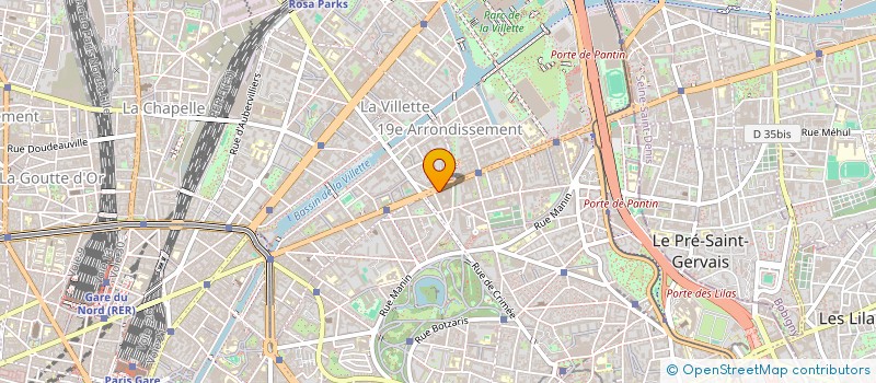 localisation de l'entreprise SARL ZIZO  PARIS