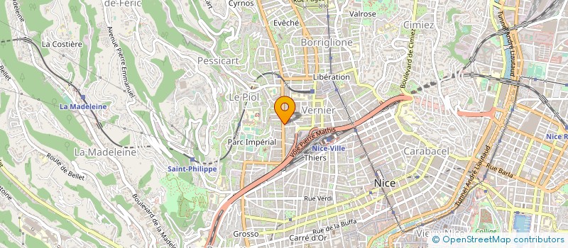 localisation de l'entreprise SARL ZLATERON à NICE