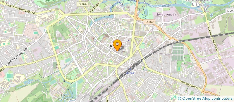 localisation de l'entreprise SARL ZMERALDA à ARRAS