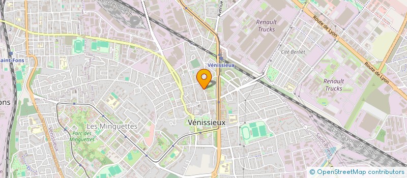 localisation de l'entreprise SARL ZN LOGISTICS à VENISSIEUX