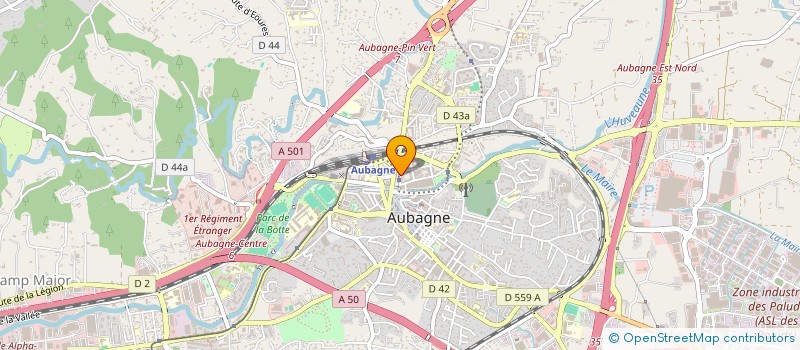 localisation de l'entreprise SARL ZOLLA  AUBAGNE