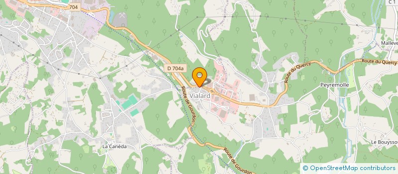 localisation de l'entreprise SARLAT SELLERIE STORES BACHES SERVICES  CARSAC-AILLAC