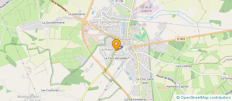 localisation de l'entreprise SARLEC  LA HAYE