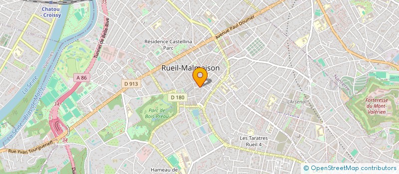 localisation de l'entreprise SARLEDIFICE à RUEIL MALMAISON