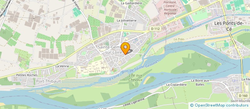 localisation de l'entreprise SARLINE  SAINTE-GEMMES-SUR-LOIRE