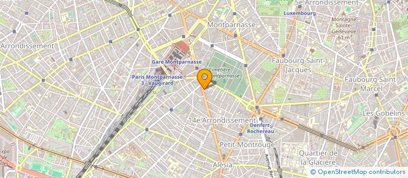 localisation de l'entreprise SARLMAINE PLAISIRS  PARIS