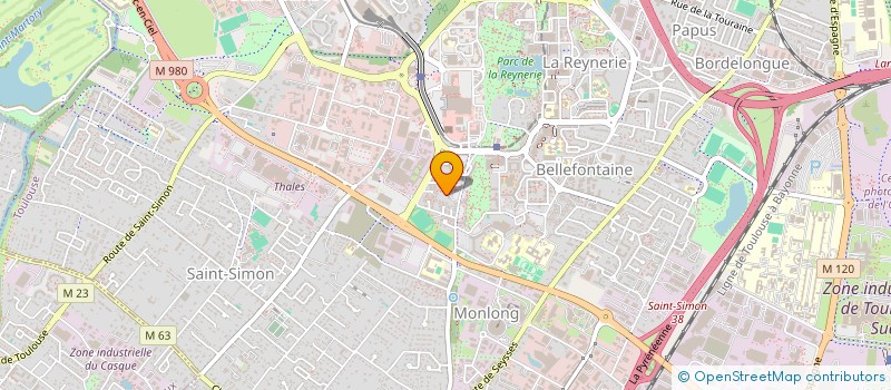 localisation de l'entreprise SARLSOCIETE FRANCE T.M à TOULOUSE