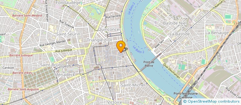 localisation de l'entreprise SARLU ADELAIDE  BORDEAUX