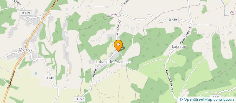 localisation de l'entreprise SARLU CABALLERO GUILLAUME à LABASTIDE-CHALOSSE