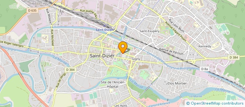 localisation de l'entreprise SARLU CHEZ POUSSE à SAINT-DIZIER