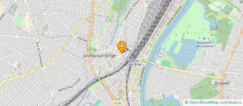 localisation de l'entreprise SARLU COPREL ENERGY à JUVISY-SUR-ORGE