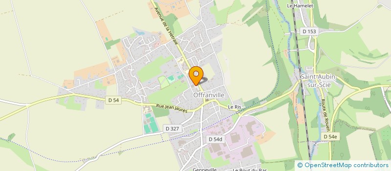 localisation de l'entreprise SARLU G. B. SOLUTIONS TRAVAUX  OFFRANVILLE