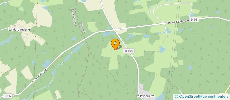 localisation de l'entreprise SARLU GRUDET  ALLOGNY