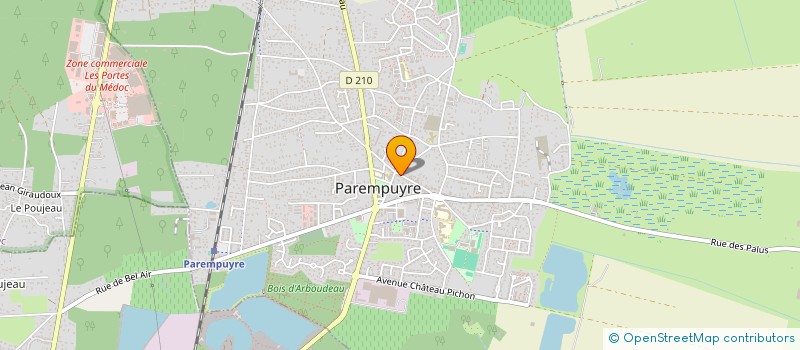 localisation de l'entreprise SARLU MILAIA  LUDON-MEDOC