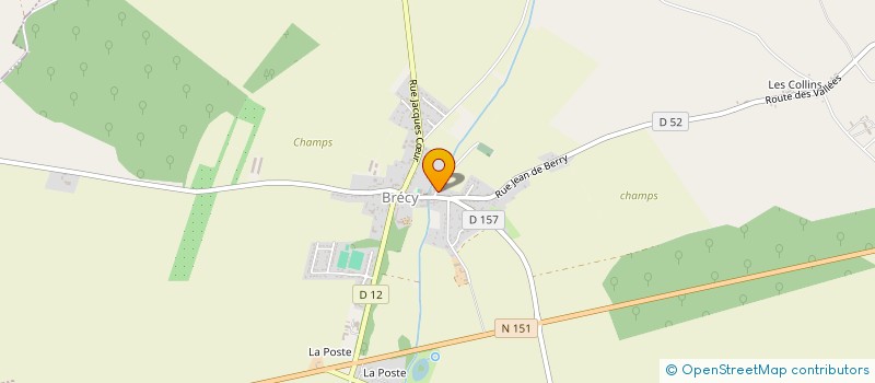 localisation de l'entreprise SARLU SALMAIN THIERRY  BRECY