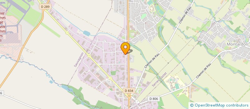 localisation de l'entreprise SARLU TROUBELEC à SERRES-CASTET