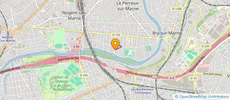 localisation de l'entreprise SARM CONSEIL  LE PERREUX-SUR-MARNE