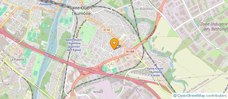 localisation de l'entreprise SARMABIEN RENOV à SAINT-OUEN-L'AUMONE