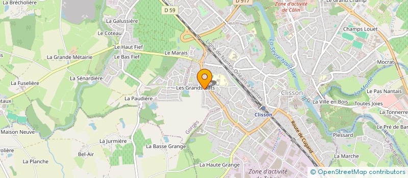 localisation de l'entreprise SARMANCE à GETIGNE