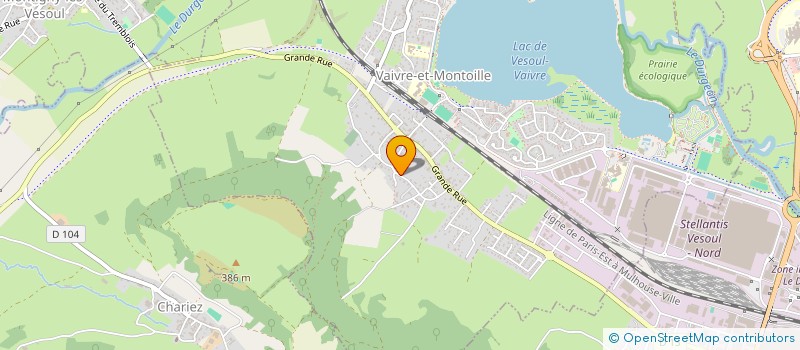 localisation de l'entreprise SARMAT  COULEVON