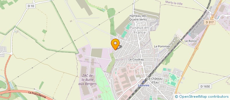 localisation de l'entreprise SARMATE  PUISEUX-EN-FRANCE