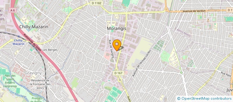 localisation de l'entreprise SARMATES GRANDS PROJETS  MORANGIS