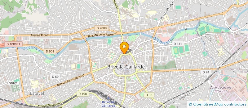 localisation de l'entreprise SARMAX ET VOUS  BRIVE-LA-GAILLARDE