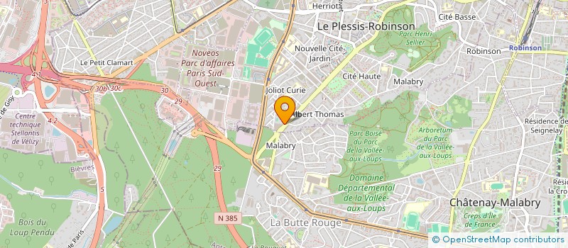 localisation de l'entreprise SARMAYA CELUI QUI MET SON ART AU SERVICE D'AUTRUI à LE PLESSIS-ROBINSON