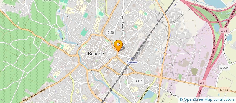 localisation de l'entreprise SARMENT FRANCE à BEAUNE