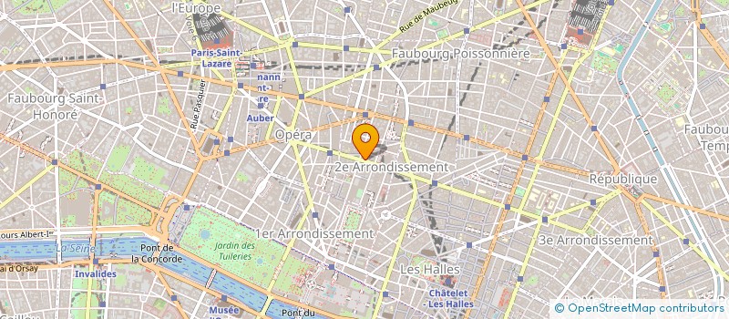 localisation de l'entreprise SARMENTS HOSPITALITY  PARIS