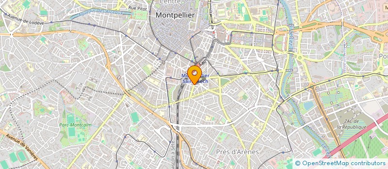 localisation de l'entreprise SARMINA à MONTPELLIER