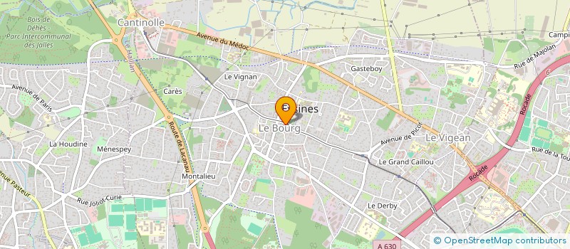 localisation de l'entreprise SARNESIA  EYSINES