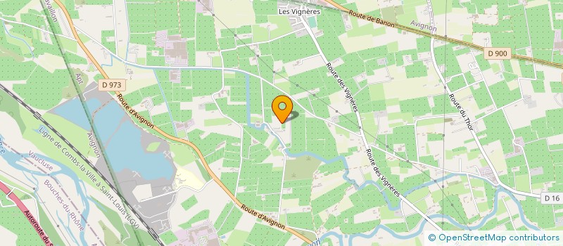 localisation de l'entreprise SARNETTE à CAVAILLON