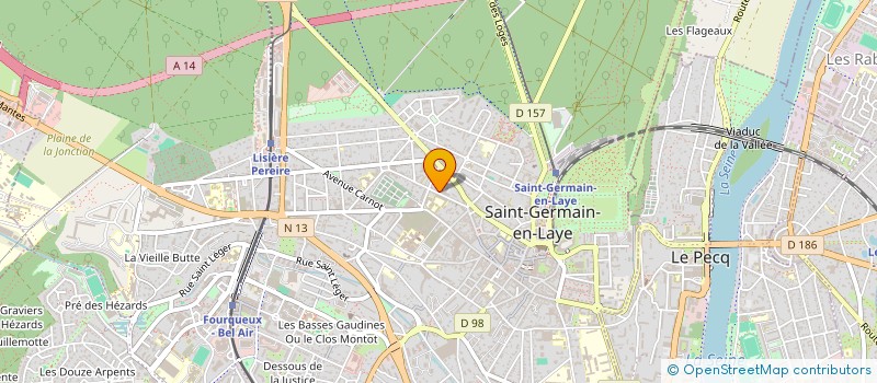 localisation de l'entreprise SARNY  SAINT-GERMAIN-EN-LAYE