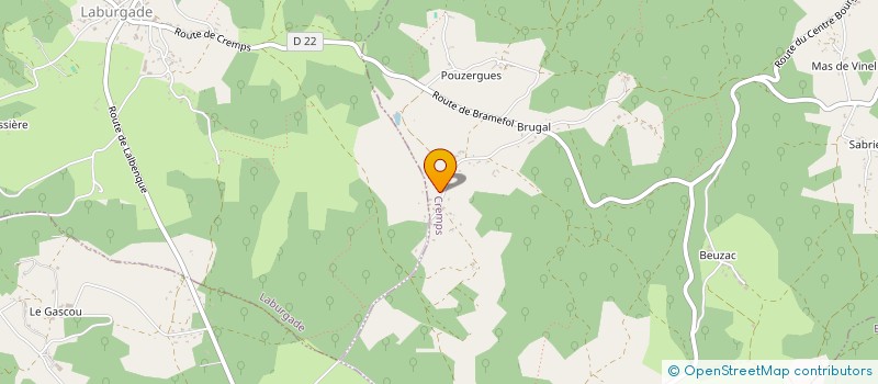 localisation de l'entreprise SARO 41  CREMPS